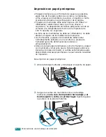 Предварительный просмотр 87 страницы Samsung CLP 510N - Color Laser Printer Manual Del Usuario