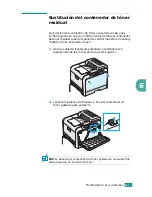 Предварительный просмотр 136 страницы Samsung CLP 510N - Color Laser Printer Manual Del Usuario