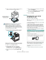 Предварительный просмотр 70 страницы Samsung CLP 600N - Color Laser Printer Manual Del Usuario