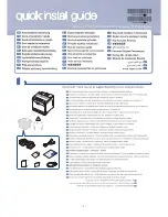 Samsung CLP 610ND - Color Laser Printer Quick Install Manual preview