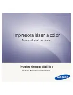 Samsung CLP-775 Series (Spanish) Manual Del Usuario preview