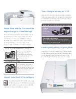 Preview for 3 page of Samsung CLP CLP-550 Brochure & Specs