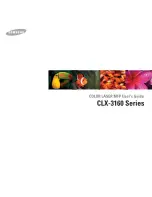 Preview for 1 page of Samsung CLX-3160 Series User Manual