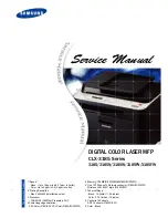 Samsung CLX-3185 Service Manual preview