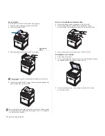 Preview for 76 page of Samsung CLX 6210FX - Color Laser - All-in-One Manual Del Usuario