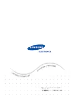 Предварительный просмотр 2 страницы Samsung CLX-9250ND Service Manual