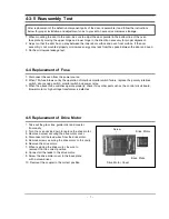 Предварительный просмотр 9 страницы Samsung CM1012B Service Manual