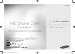 Samsung CM1029 Owner'S Instructions & Cooking Manual preview