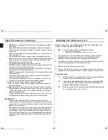 Preview for 4 page of Samsung CM1039A Owner'S Instructions And Cooking Manual