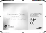 Samsung CM1079 Owner'S Instructions & Cooking Manual preview