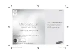 Preview for 161 page of Samsung CM1099A Manual