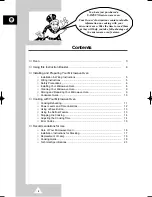 Preview for 2 page of Samsung CM1219 Owner'S Instructions Manual