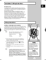 Предварительный просмотр 5 страницы Samsung CM1219 Owner'S Instructions Manual