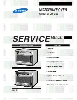 Samsung CM1219 Service Manual preview