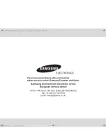 Preview for 168 page of Samsung CM1329A Owner'S Instructions Manual