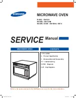 Preview for 1 page of Samsung CM1529A Service Manual