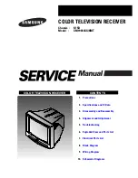 Preview for 1 page of Samsung CM19033SX/KMT Service Manual