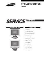 Samsung CN15V Series Service Manual preview