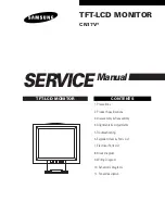 Samsung CN17V Series Service Manual preview