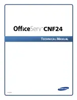 Samsung CNF24 Technical Manual preview