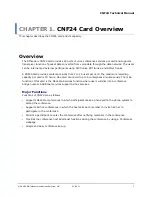Preview for 8 page of Samsung CNF24 Technical Manual