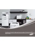 Samsung Color & Monochrome Laser Printers & MFPs Product Manual preview