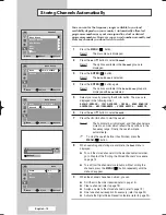 Предварительный просмотр 14 страницы Samsung COLOR TELEVISION Owner'S Instructions Manual