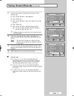 Предварительный просмотр 17 страницы Samsung COLOR TELEVISION Owner'S Instructions Manual