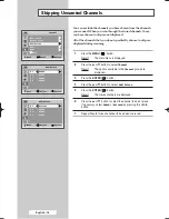 Предварительный просмотр 18 страницы Samsung COLOR TELEVISION Owner'S Instructions Manual