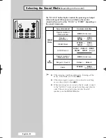 Предварительный просмотр 30 страницы Samsung COLOR TELEVISION Owner'S Instructions Manual