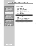 Предварительный просмотр 34 страницы Samsung COLOR TELEVISION Owner'S Instructions Manual