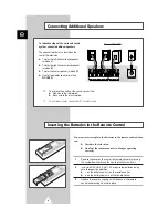 Предварительный просмотр 8 страницы Samsung Colour Television Owner'S Instructions Manual