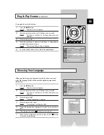 Предварительный просмотр 13 страницы Samsung Colour Television Owner'S Instructions Manual