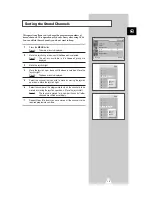 Предварительный просмотр 15 страницы Samsung Colour Television Owner'S Instructions Manual