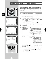 Preview for 14 page of Samsung Colour TV/VCR Owner'S Instructions Manual