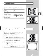 Preview for 15 page of Samsung Colour TV/VCR Owner'S Instructions Manual