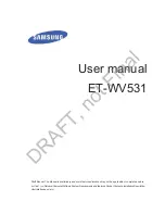 Samsung Connect Home Pro ET-WV531 User Manual preview