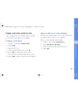 Preview for 67 page of Samsung Corby User Manual