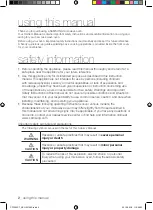 Preview for 2 page of Samsung CP1395ESTR User Manual