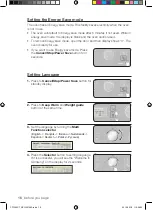 Предварительный просмотр 16 страницы Samsung CP1395ESTR User Manual