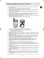 Предварительный просмотр 5 страницы Samsung CQ138 Operating Instructions And Cooking Manual