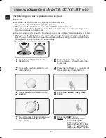 Предварительный просмотр 28 страницы Samsung CQ138 Operating Instructions And Cooking Manual