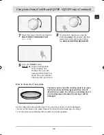 Предварительный просмотр 31 страницы Samsung CQ138 Operating Instructions And Cooking Manual