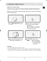 Предварительный просмотр 35 страницы Samsung CQ138 Operating Instructions And Cooking Manual