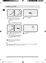 Preview for 22 page of Samsung CQ1570L Operating Instructions And Cooking Manual