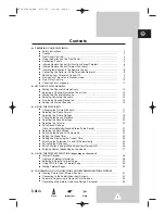 Preview for 3 page of Samsung CRT Direct View TV Owner'S Instructions Manual