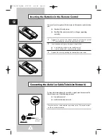 Preview for 8 page of Samsung CRT Direct View TV Owner'S Instructions Manual