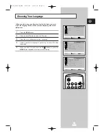 Preview for 11 page of Samsung CRT Direct View TV Owner'S Instructions Manual