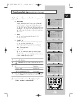 Preview for 21 page of Samsung CRT Direct View TV Owner'S Instructions Manual