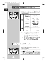 Preview for 22 page of Samsung CRT Direct View TV Owner'S Instructions Manual